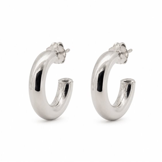 Earrings Ultima Edizione Woman Cerchi in Silver OAO6895 - OAO6895